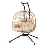 double foldable hanging chair