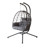 double foldable hanging chair