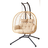 double foldable hanging chair