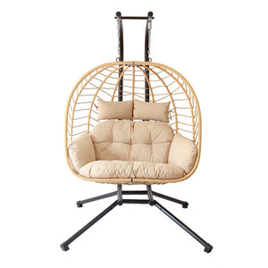 double foldable hanging chair