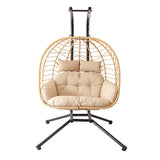 double foldable hanging chair