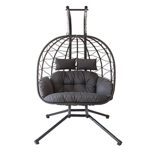 double foldable hanging chair