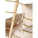 double foldable hanging chair